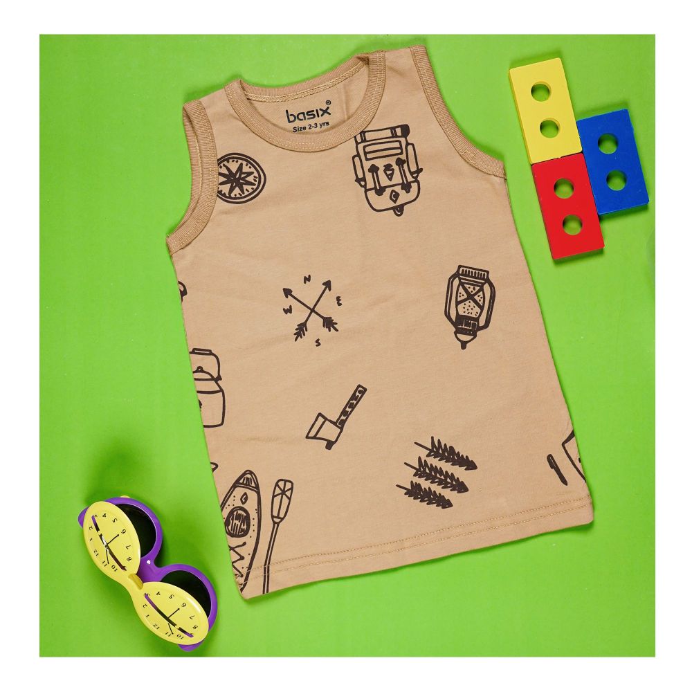 Basix Boys Champ Champ Tank Top, 2702