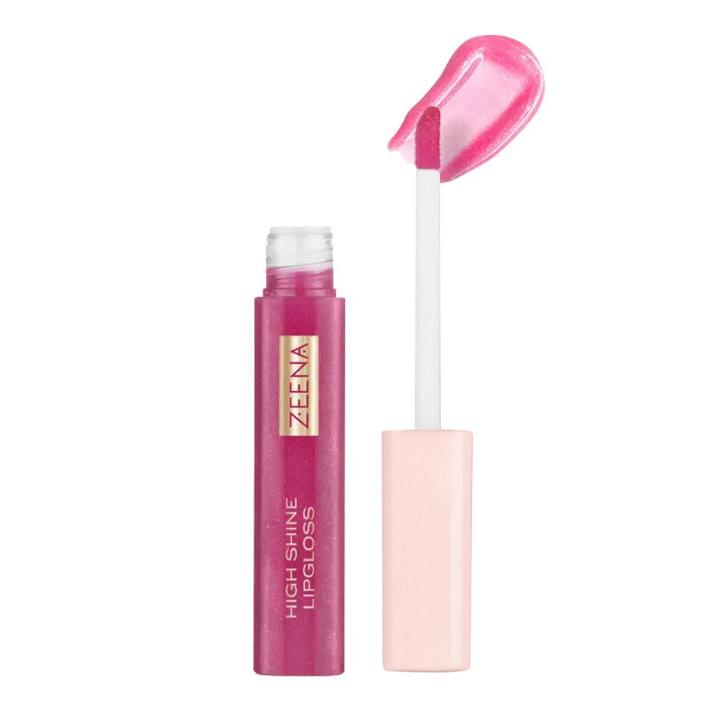 Zeena High Shine Lip Gloss, 040 So Pink