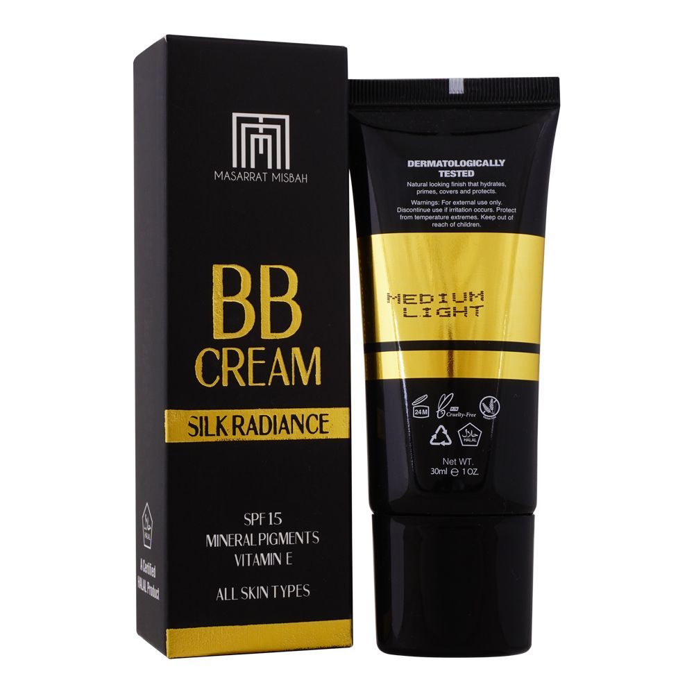 Masarrat Misbah Silk Radiance BB Cream Light