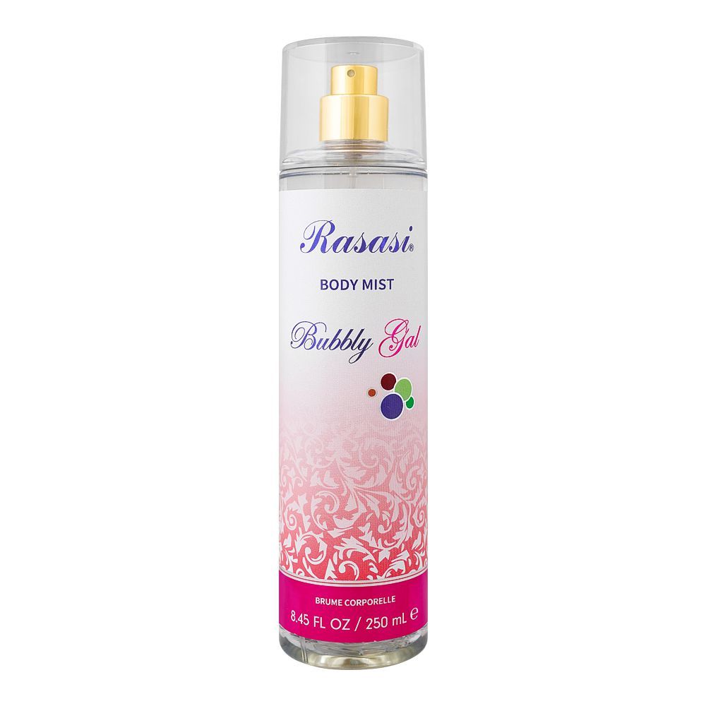 Rasasi Bubbly Gal Body Mist, 250ml