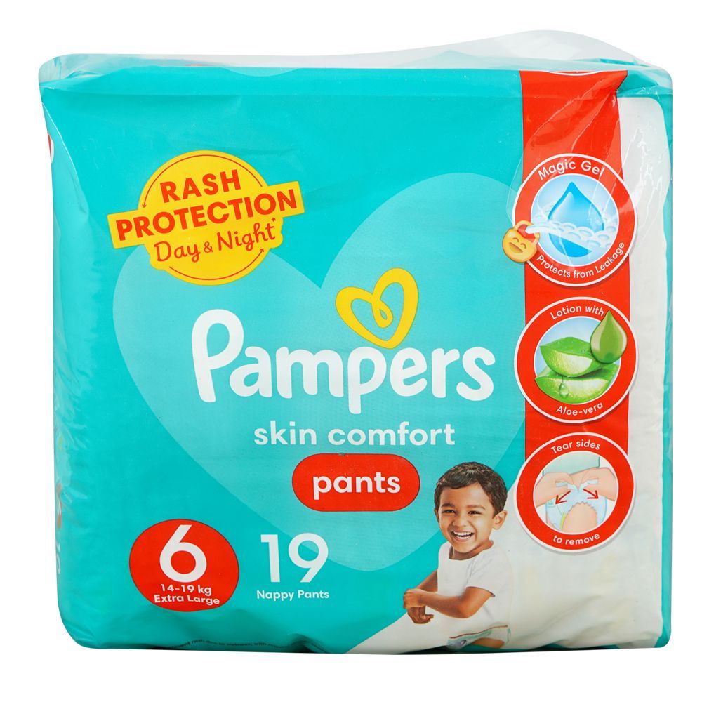 Purchase Pampers Skin Comfort Pants, Extra Large, 14-19 Kg - Main Image