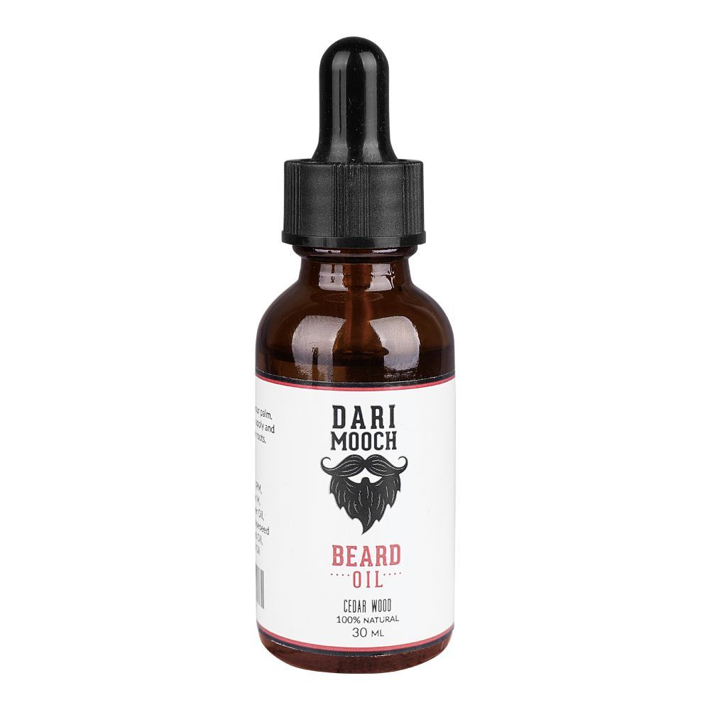 Dari Mooch Cedar Wood Beard Oil, 30ml