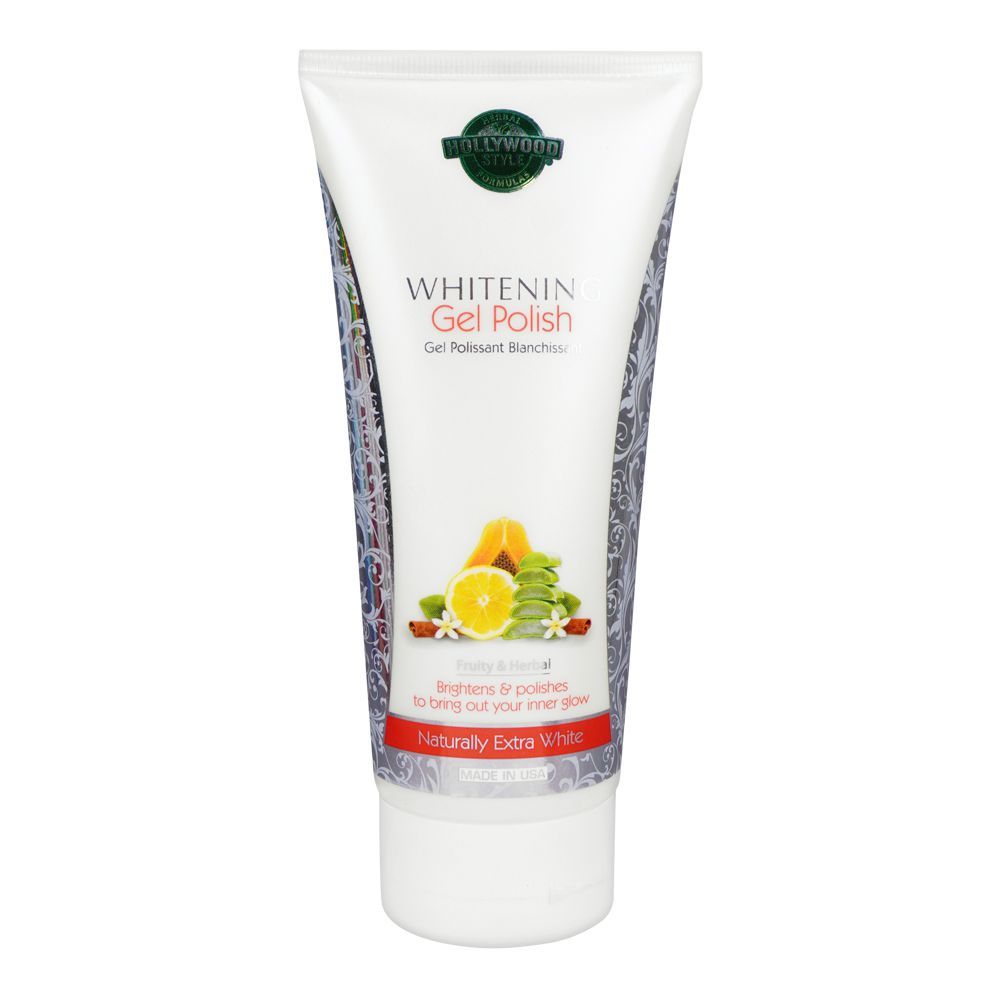 Hollywood Style Fruity & Herbal Whitening Gel Polish Tube, 150ml