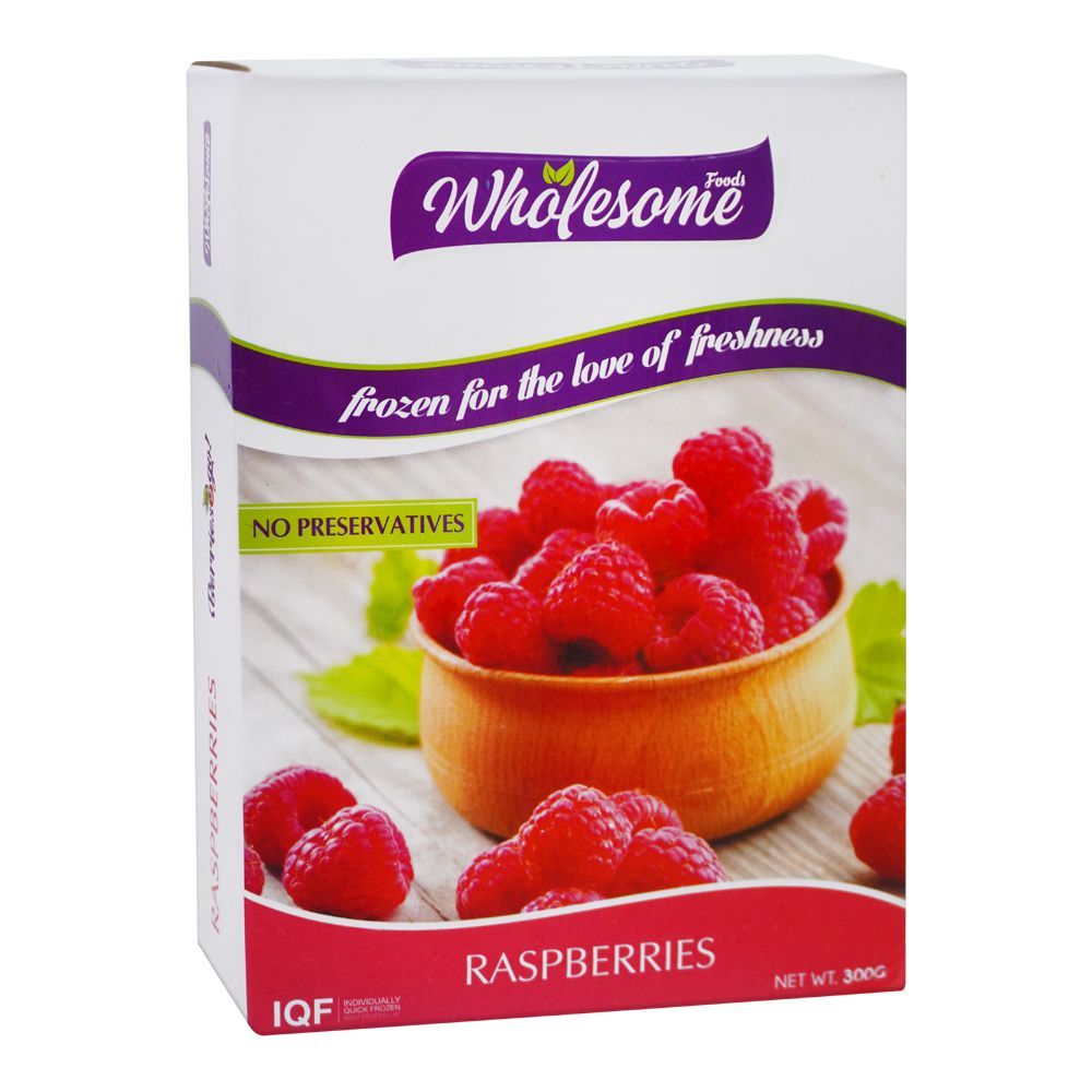 Wholesome Foods Rasp Berries, 300g