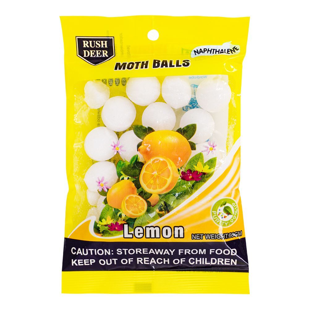 Rush Deer Moth Balls, 60g