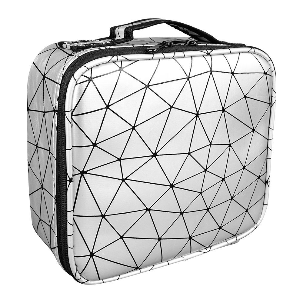 Buy Matrix Diamond Pu Large Cosmetic Bag, Travel Makeup Pouch