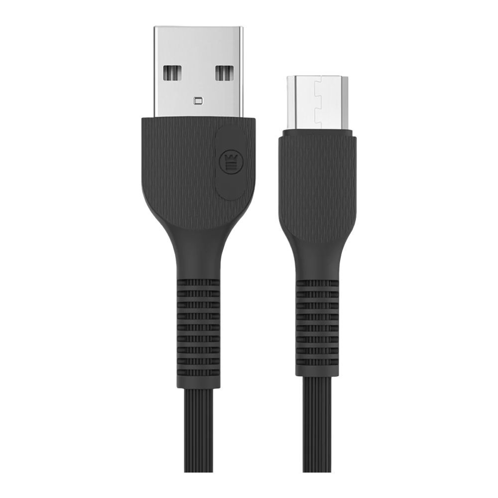 West Point 2.4A Micro Fast Charging Cable  Black  WP-302