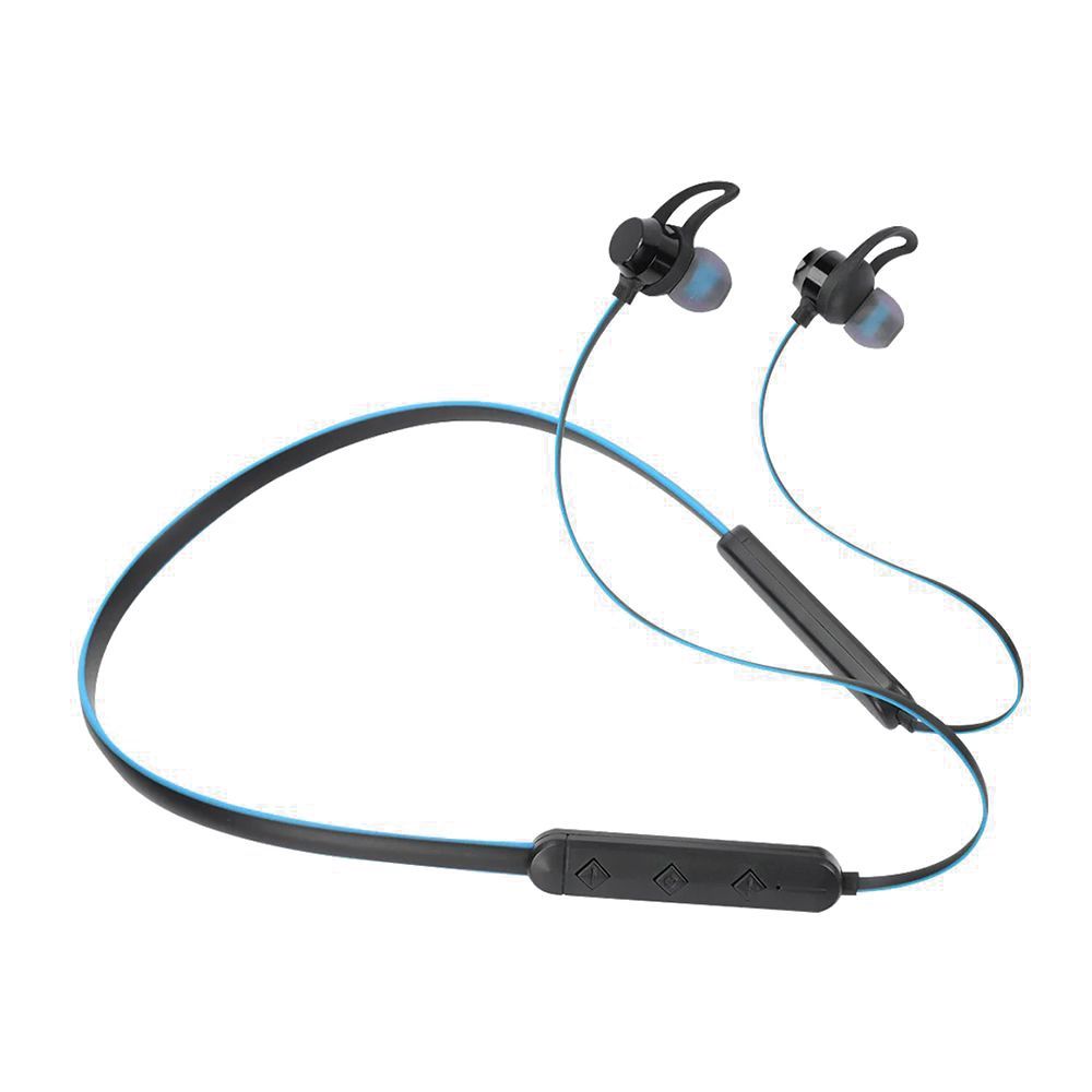 West Point Sports Wireless Earphones  Black & Blue  WP-155