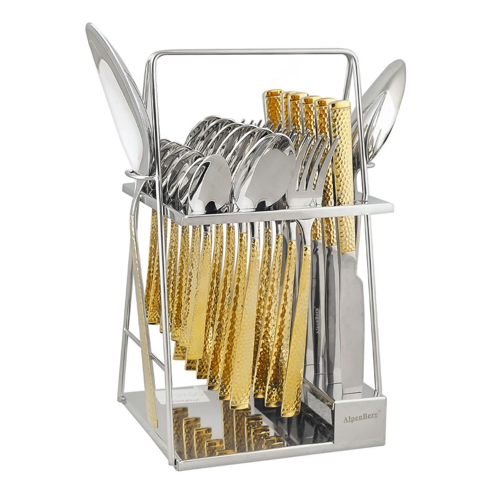 Alpen Berg Stainless Steel Cutlery Set, 26-Pack, QQ115