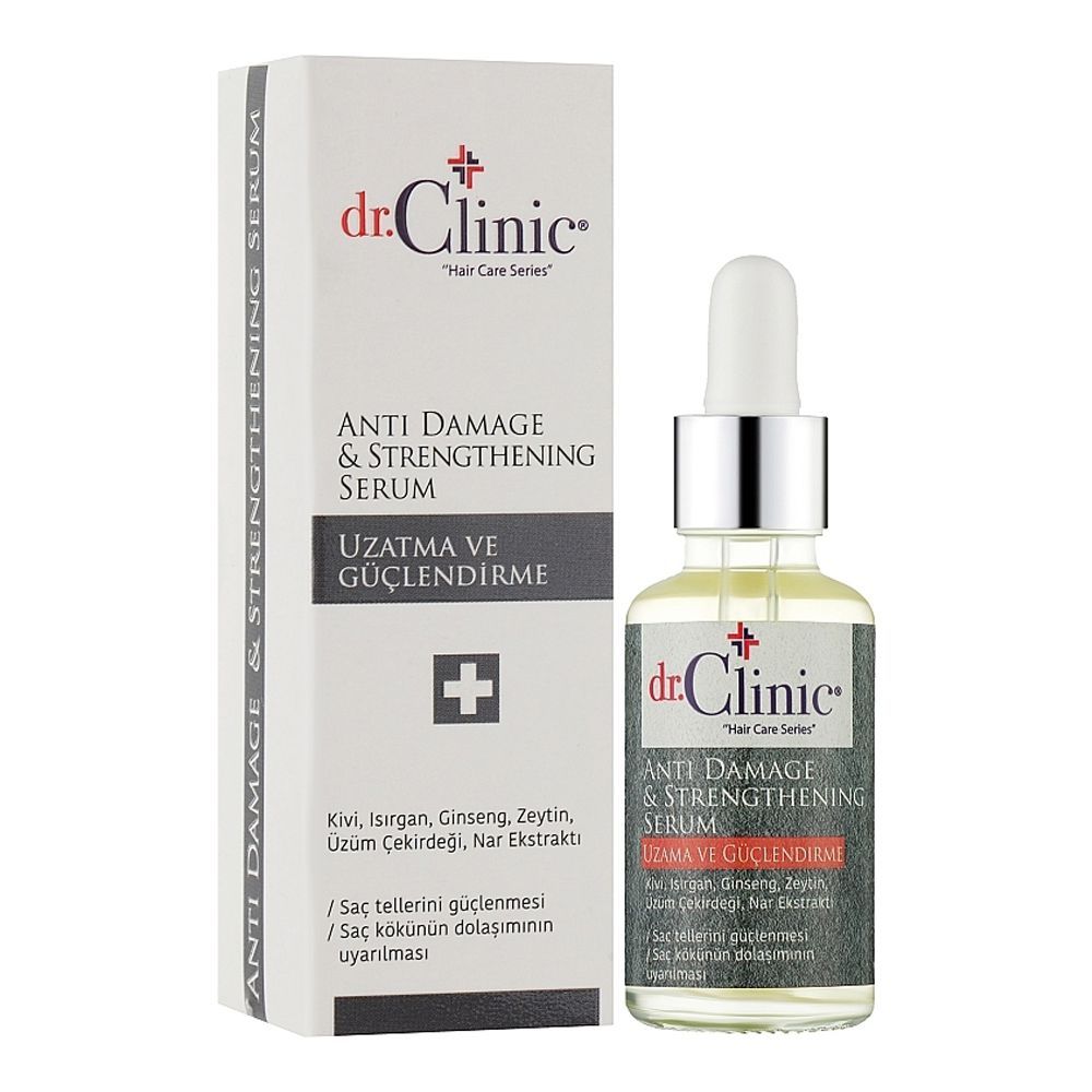 Dr.Clinic Hair Care Series Anti Damage & Strengthening Hair Serum, 30ml