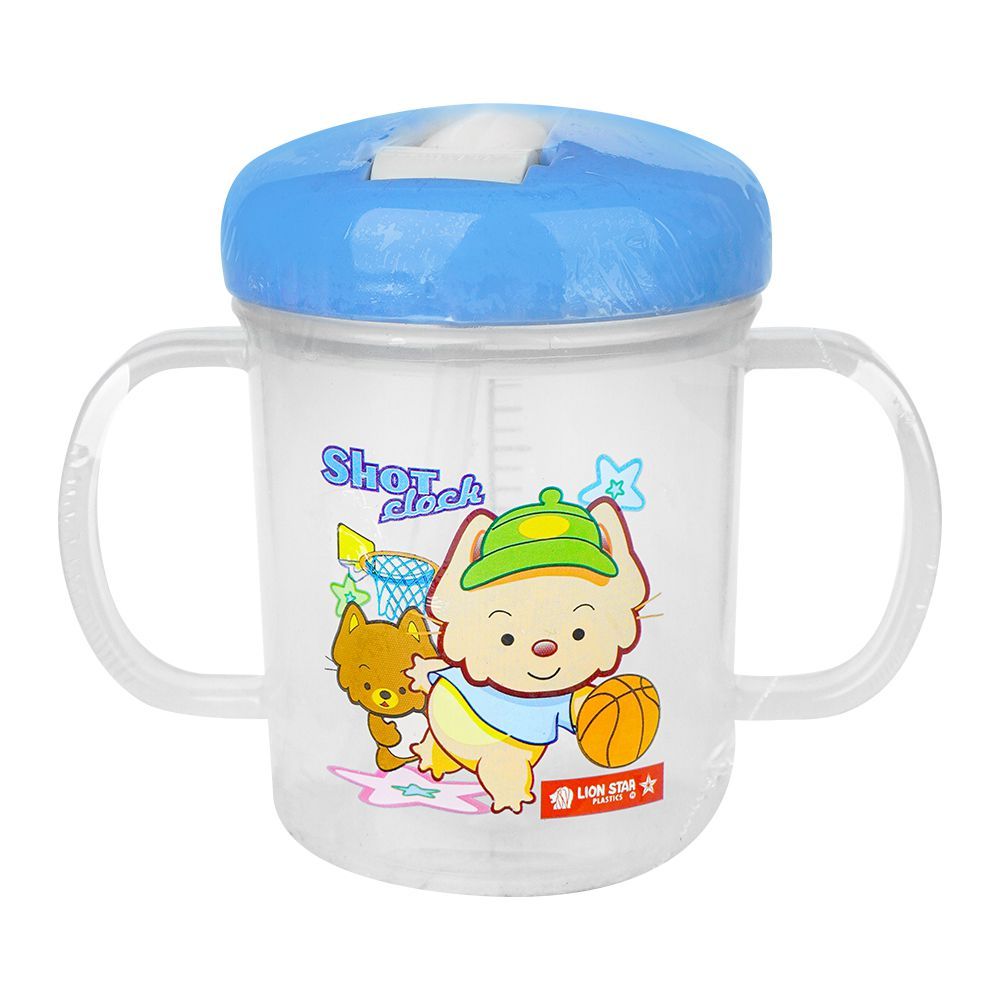 Lion Star Plastic Chise Mug, 250ml Capacity, Blue, GL-71