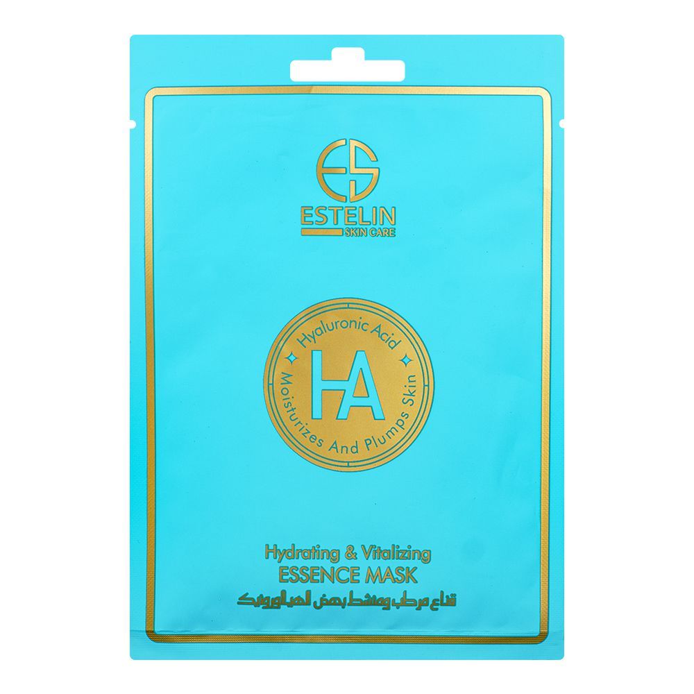 Estelin Hyaluronic Acid Hydrating & Vitalizing Essence Mask, 25gm