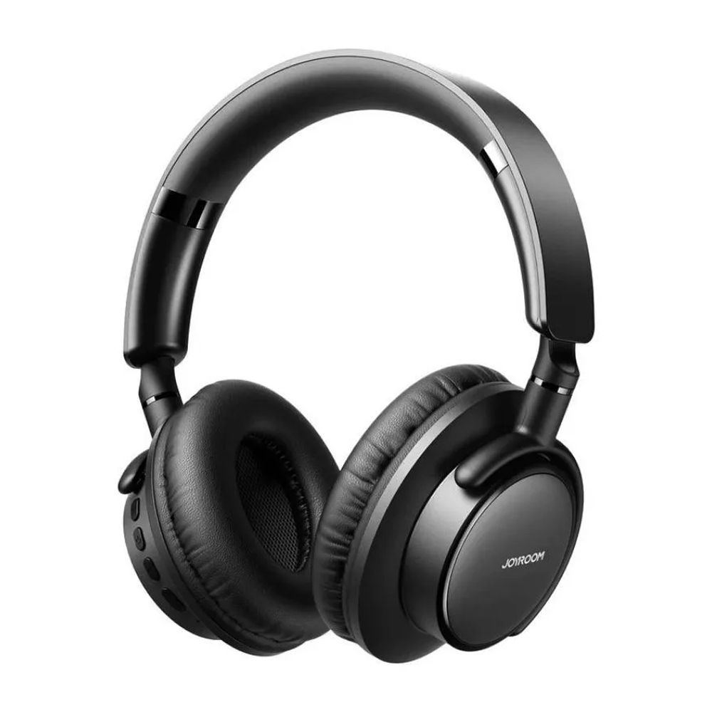 Joyroom Wireless Headphone, 3000mAh Battery, 40mm Large Speakers, Black, JR-OH1