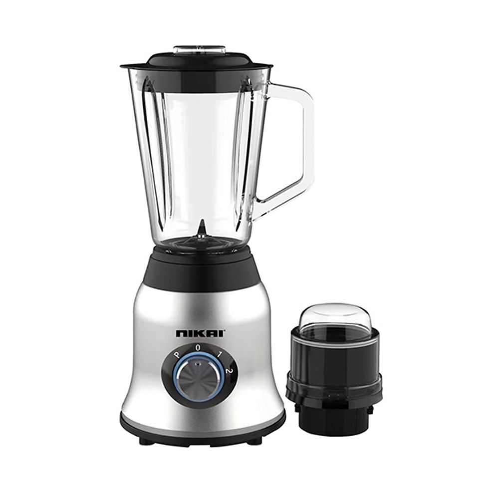 Nikai Glass Blender, 600W, Glass Jar, 2 Speed+Pulse, NB-9900G