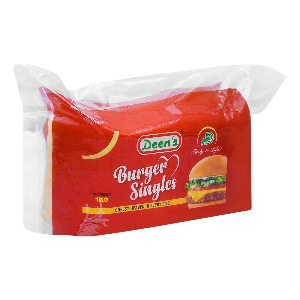 Deen's Burger Singles Cheese, 1kg