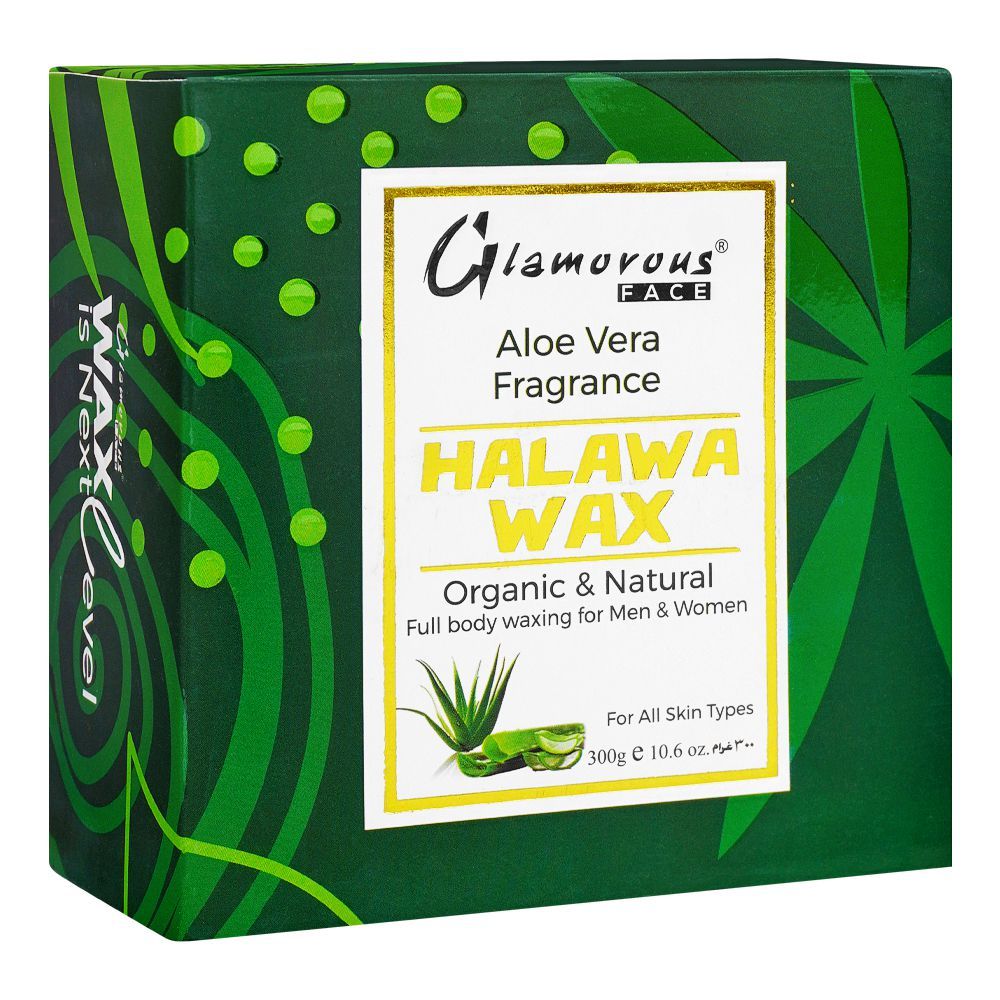 Glamourous Face Aloe Vera Fragrance Halawa Wax, 300g, GF-8092-C