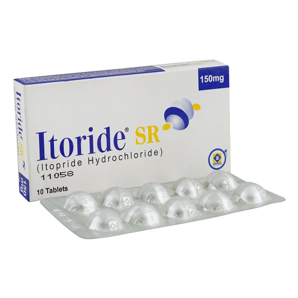 Itoride Sr Tablets 150mg Box 10 Tablets 