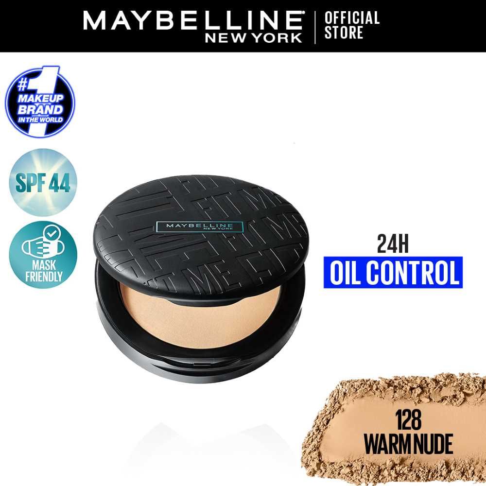 Maybelline New York Fit Me Matte+Poreless Powder, 128 Warm Nude