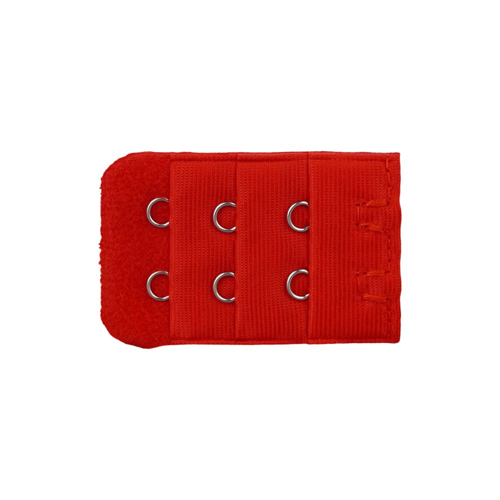 Bra Extension Strips 2 Hooks, Red