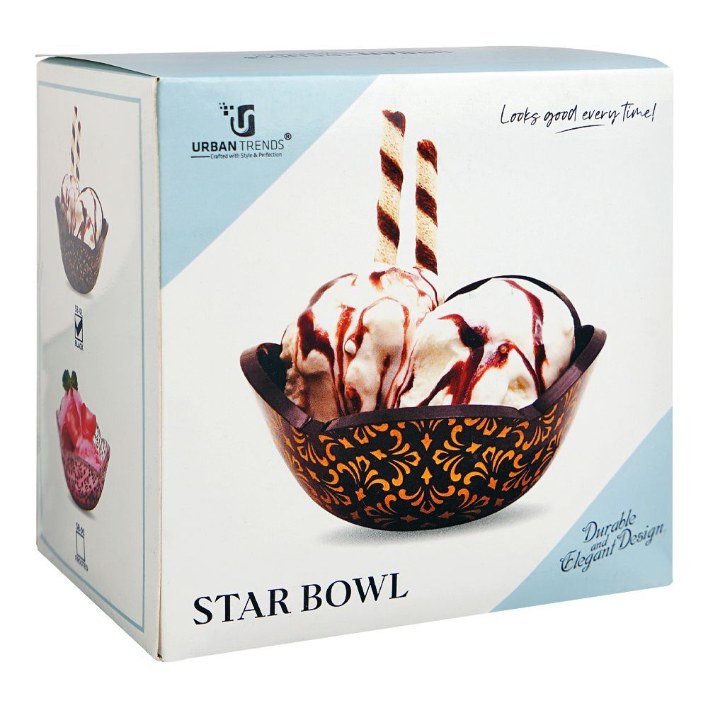 Naheed Sb Order Urban Trends Star Bowl, Frosted, 3-Pack, SB-02 Online at Special ...