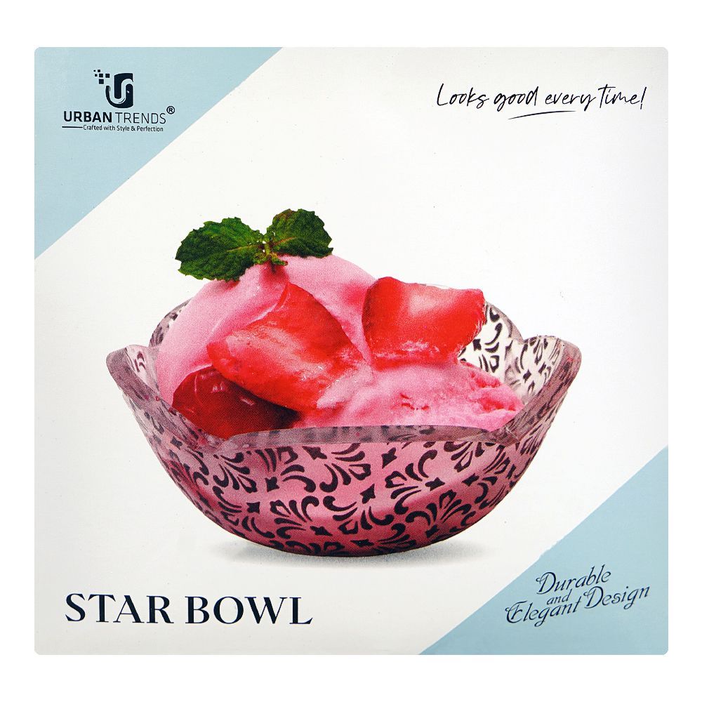Naheed Sb Order Urban Trends Star Bowl, Frosted, 3-Pack, SB-02 Online at Special ...