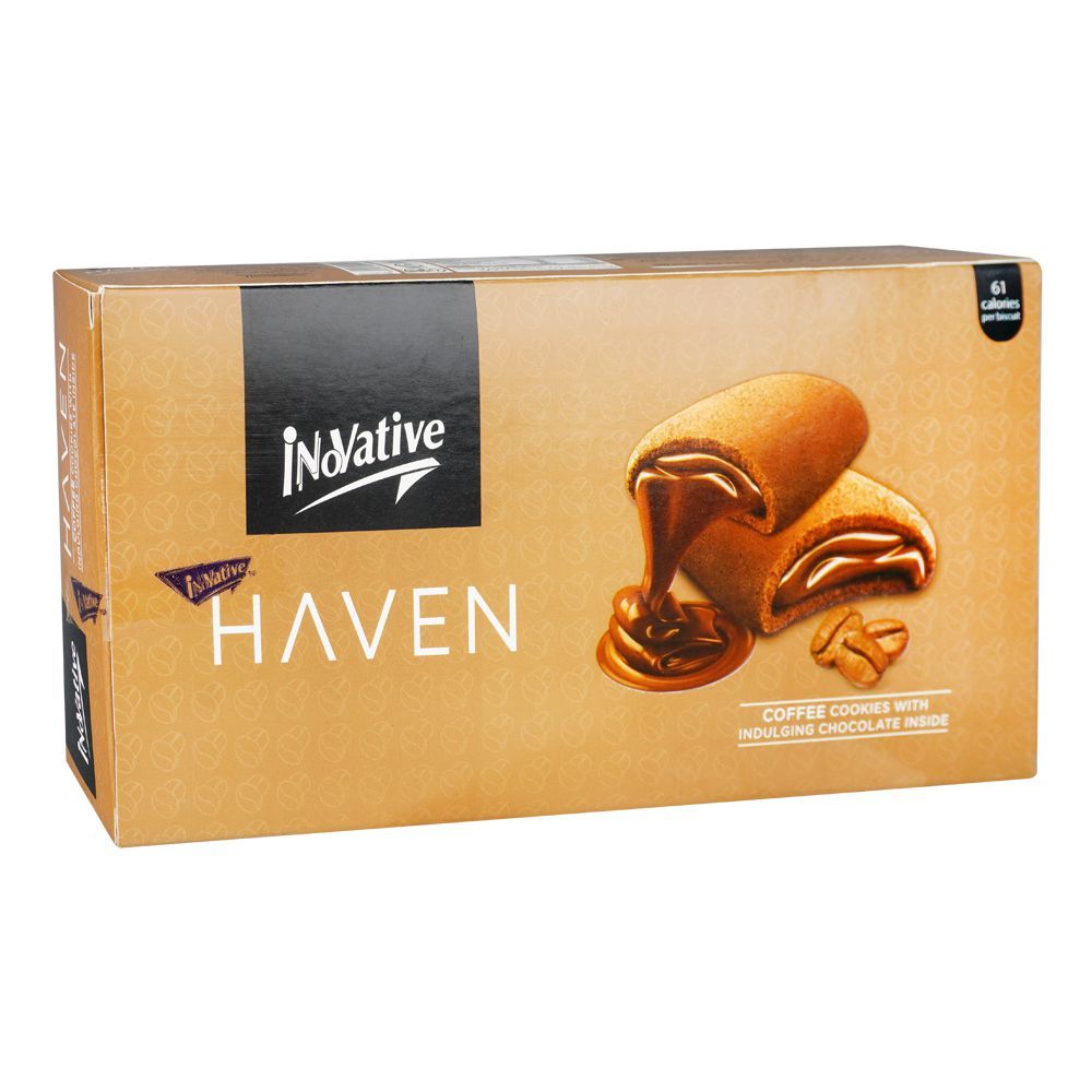 Innovative Haven Coffee Cookies With Inside Chocolate, 132g