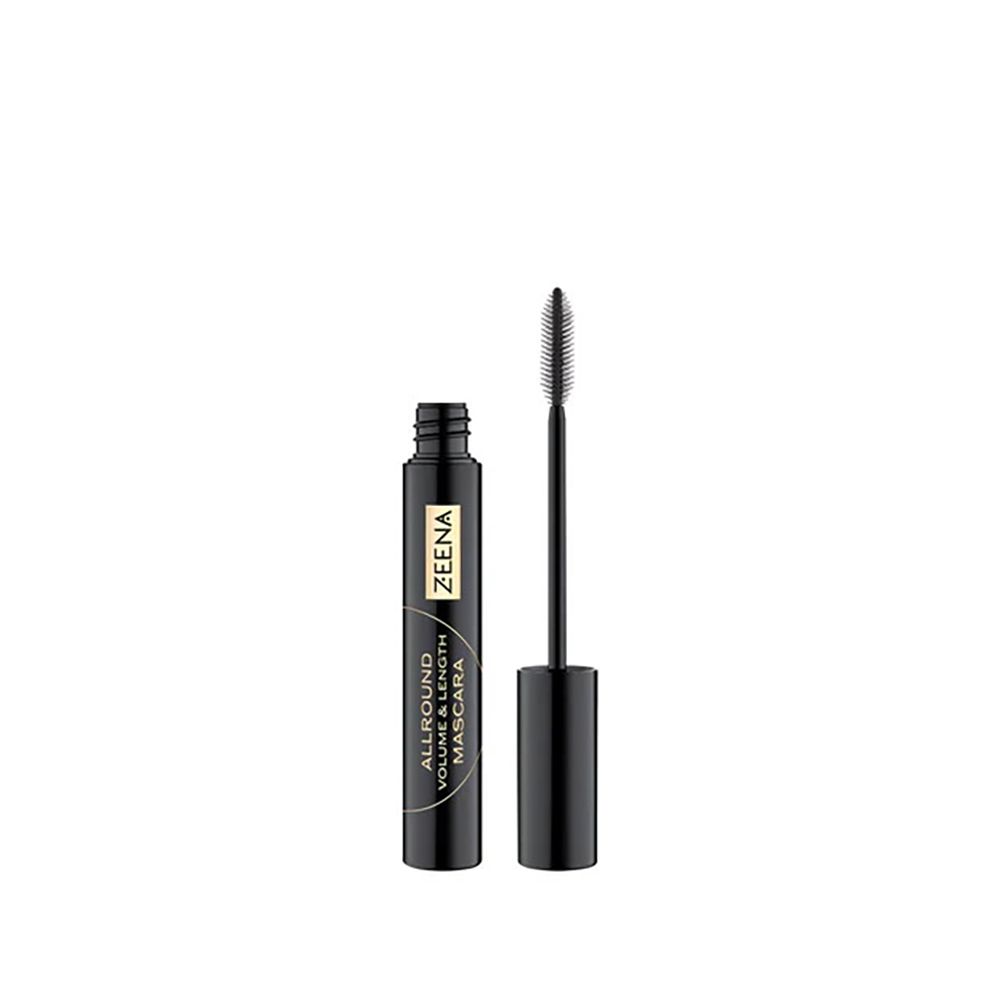 Zeena All Round Volume & Length Mascara, 010 Extreme Black