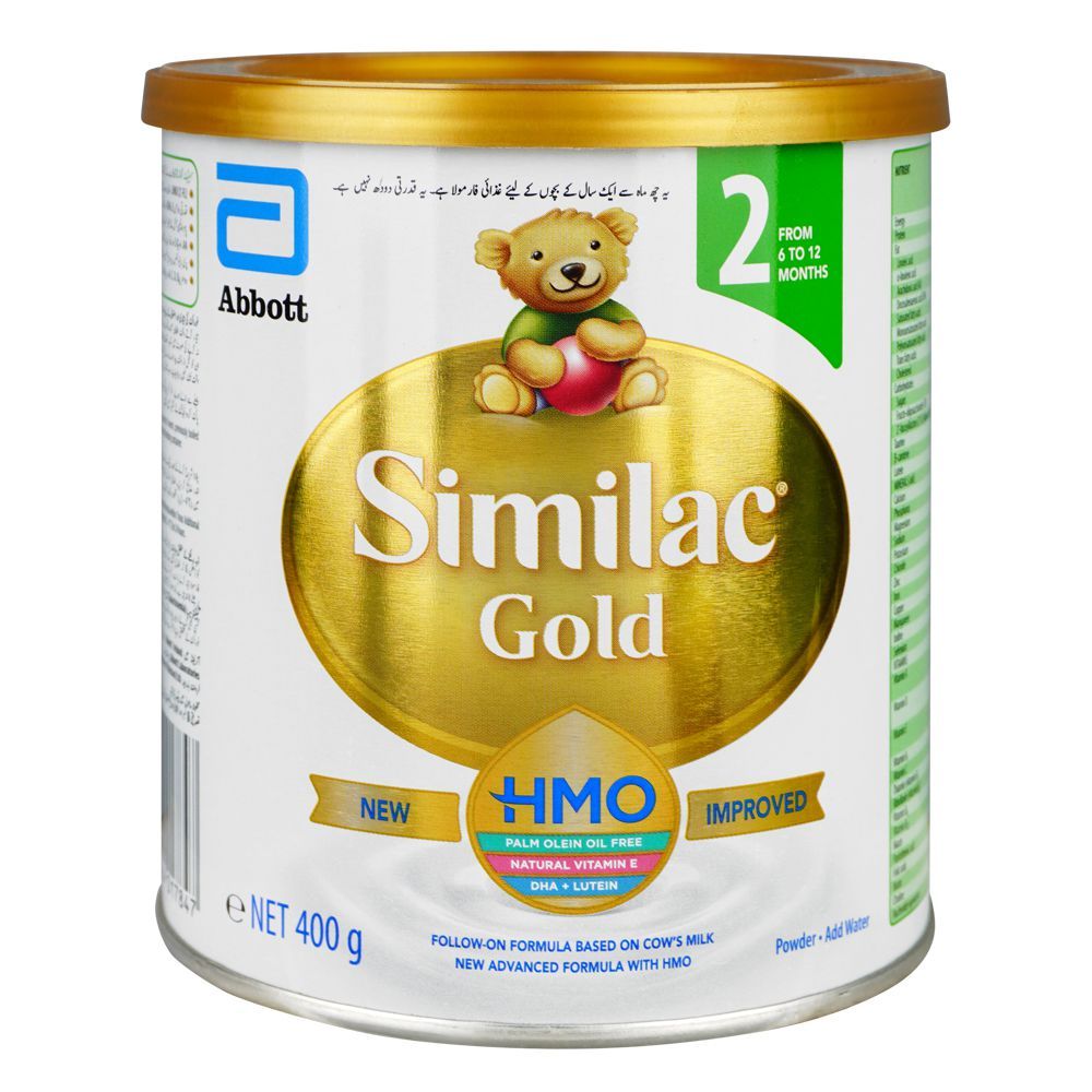 Similac Gold Stage-2 HMO Follow-On Formula Milk, For 6 TO 12 Months Babies, 400g