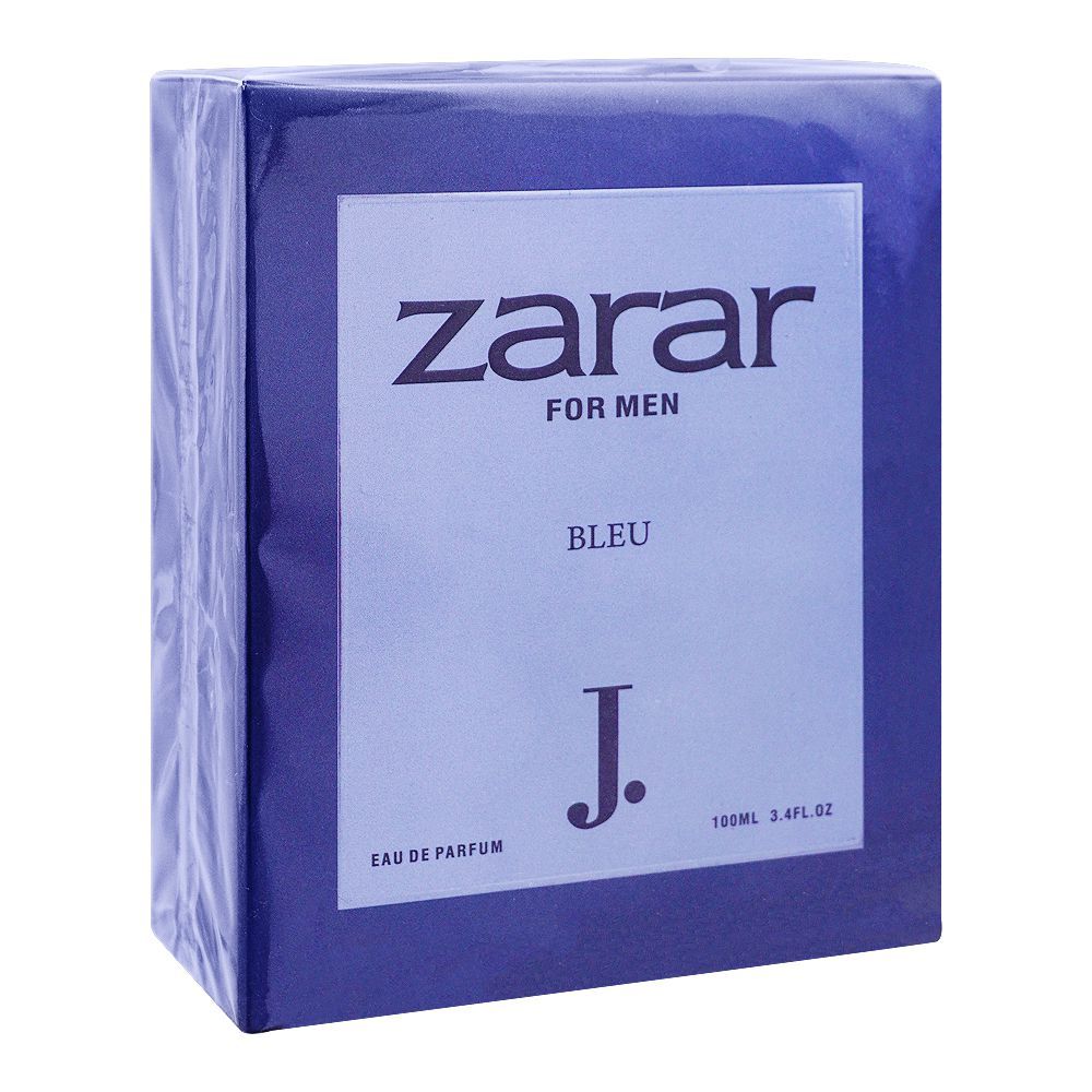 Junaid Jamshed J. Zarar, Eau de Parfum, Bleu, For Men, 100ml