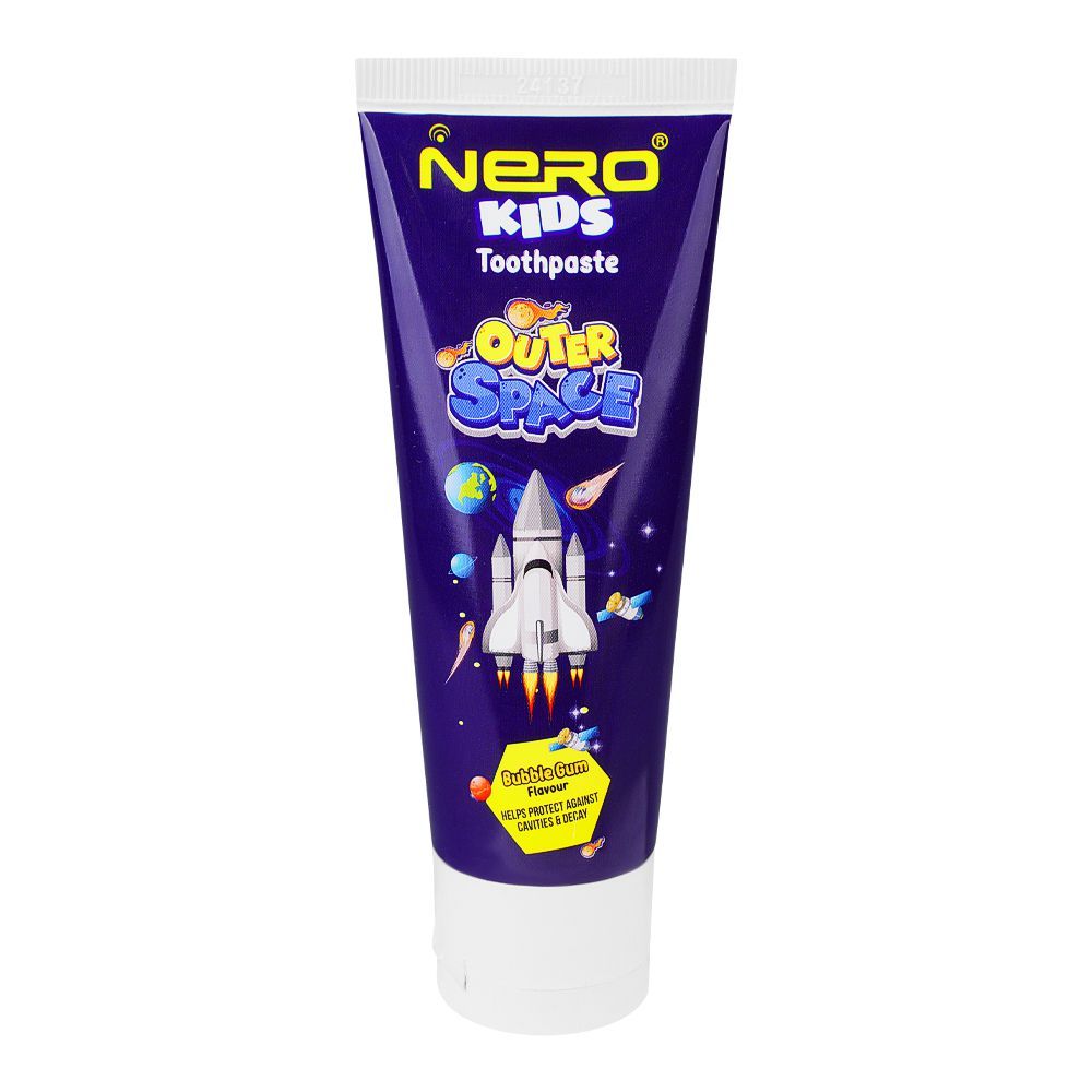 Nero Outer Space Bubble Gum Kids Toothpaste, 50ml