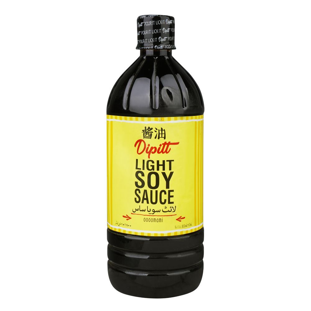 Dipitt Light Soy Sauce, 800ml