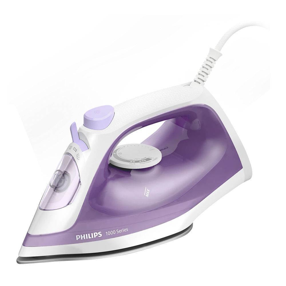 Philips 1000 series Steam Iron, 1800W, Non-Stick, Steam Boost Up to 90g, DST-1020/36