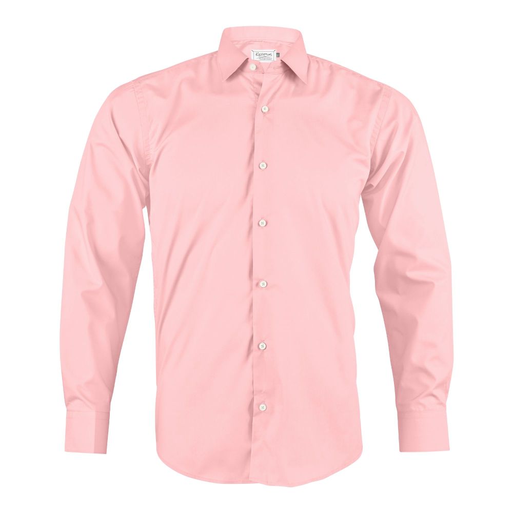 Pace Setters Men's Pink Solid Shirt, PS-2195