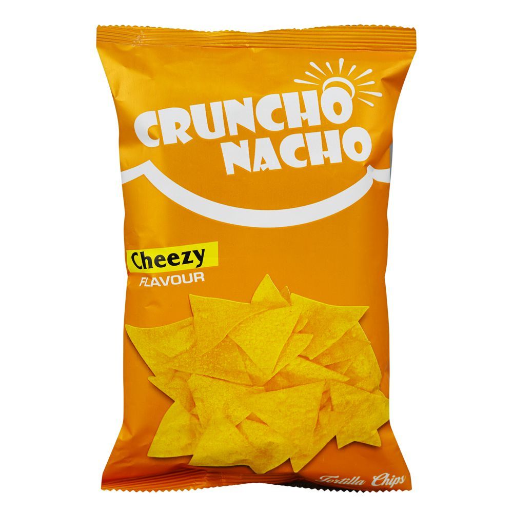 Cruncho Nacho Cheezy Tortilla Chips, 45g