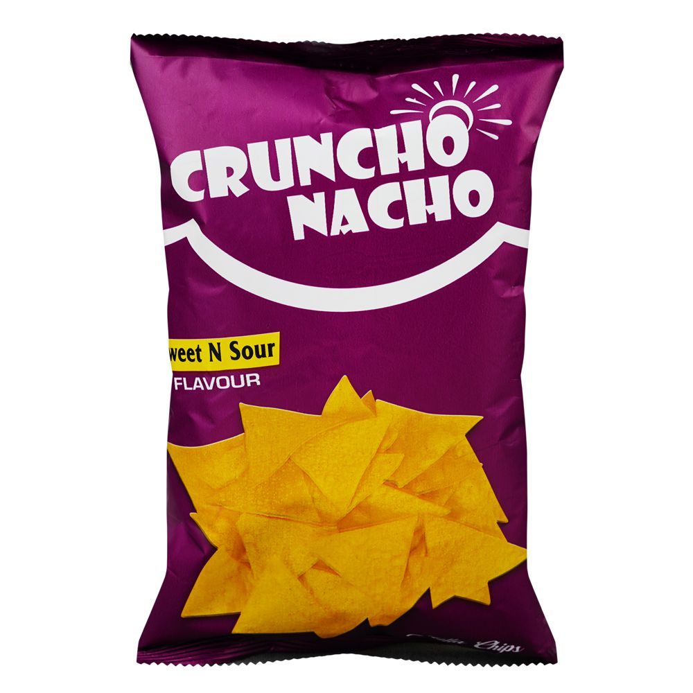 Cruncho Nacho Sweet & Sour Tortilla Chips, 45g