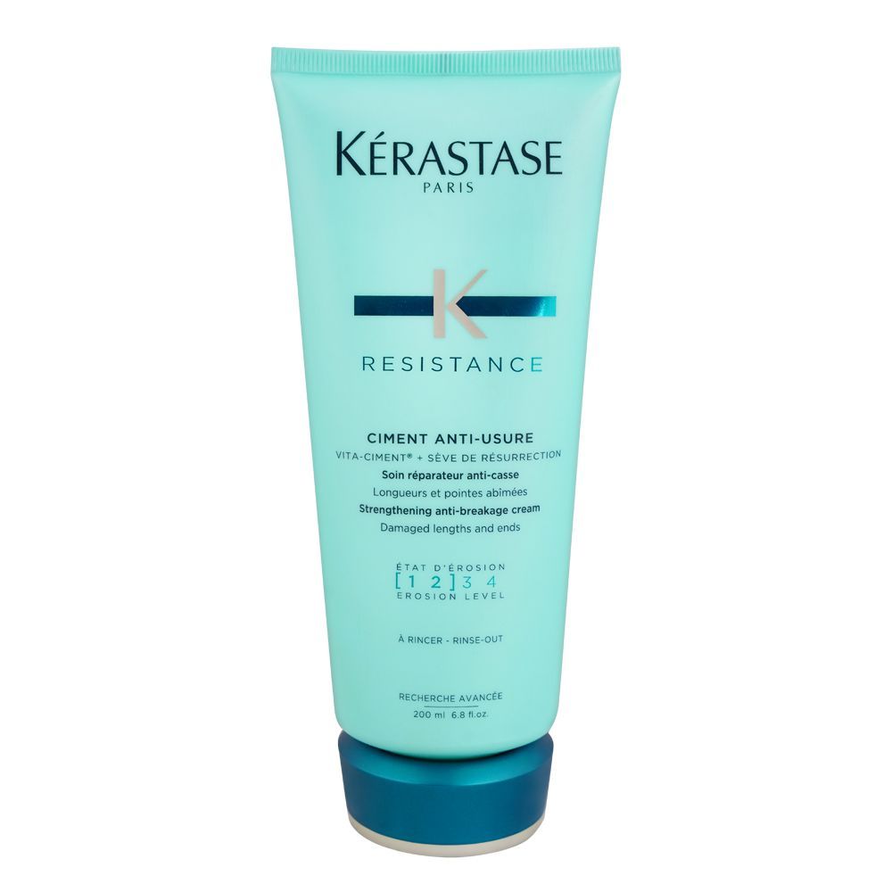 Kerastase Resistance Ciment Anti-Usure and Anti-Breakage Conditioner, For Thinning and Weak Hair, 200ml