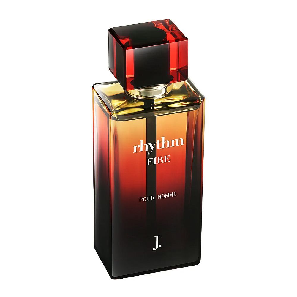 Junaid Jamshed Rhythm Fire Pour Homme, Eau de Parfum, For Men, 100ml