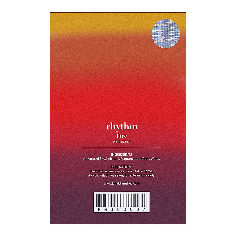 Purchase Junaid Jamshed Rhythm Fire Pour Homme, Eau de Parfum, For Men ...
