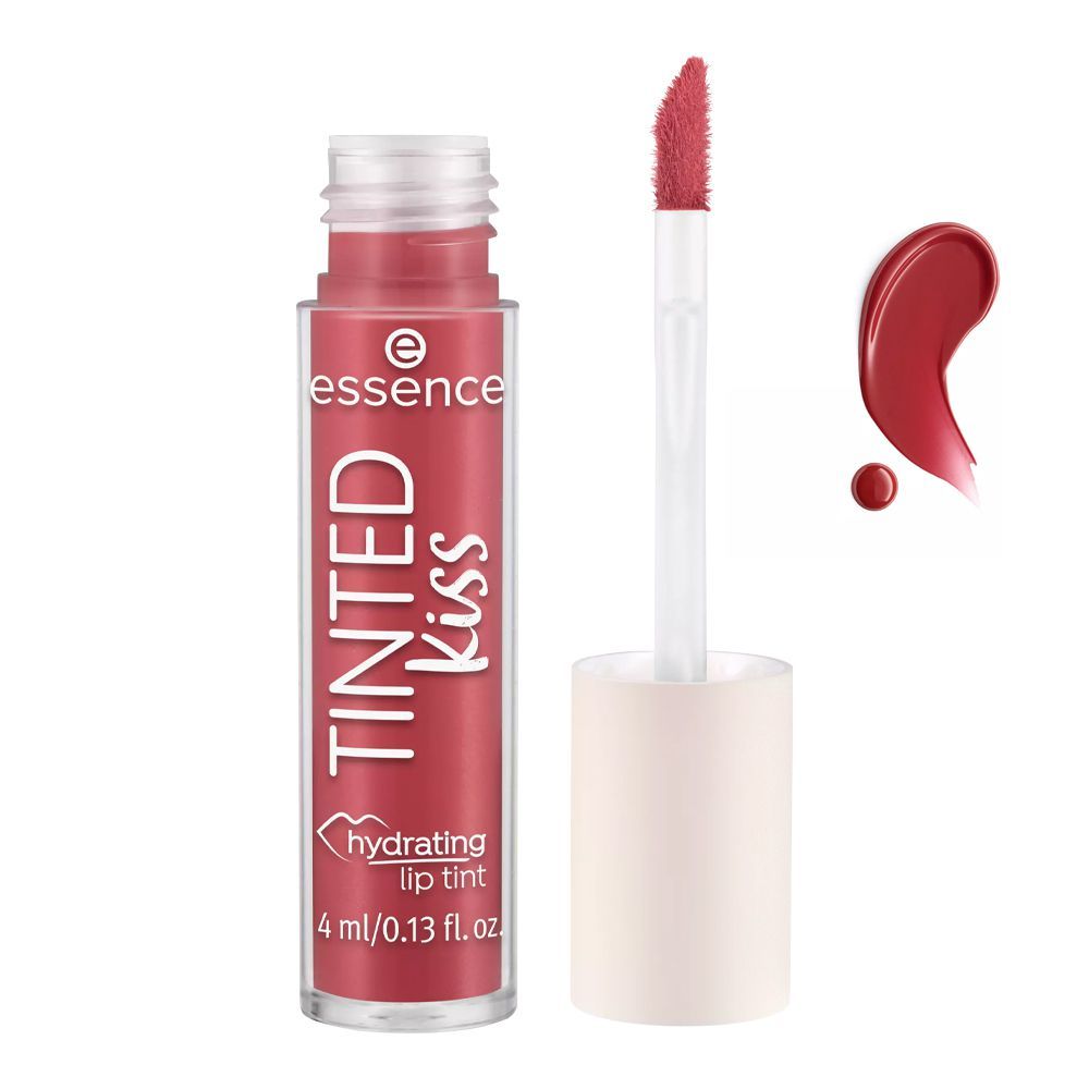 Essence Tinted Kiss Hydrating Lip Tint, 4ml, 107 Raspberry Charm