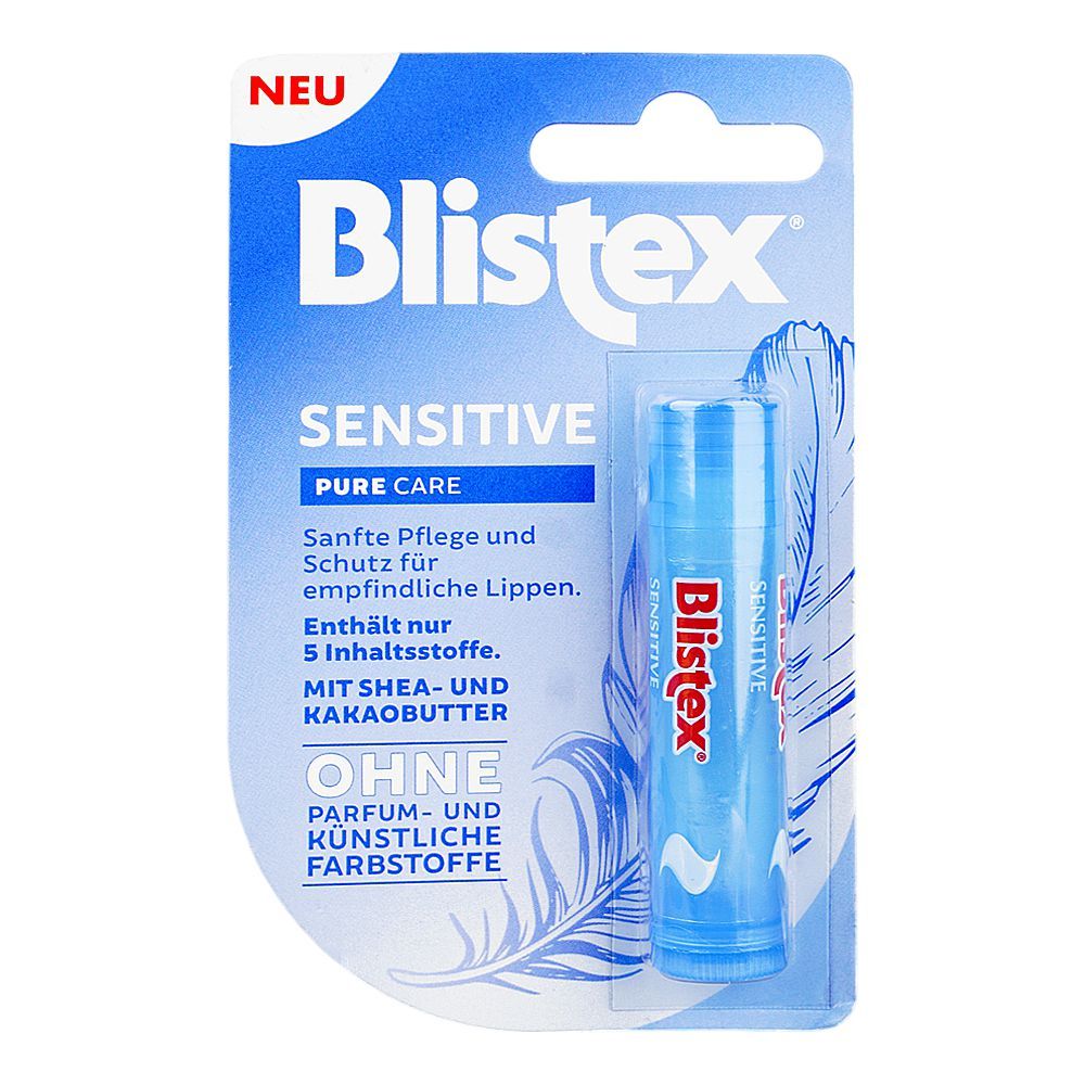 Blistex Sensitive Pure Care Lip Balm, 4.25g