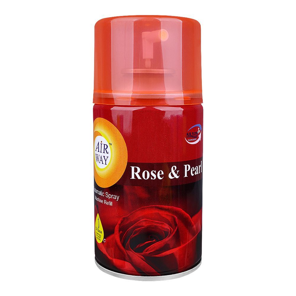 Air Way Rose & Pearl Air Freshener Spray Refill, 250ml