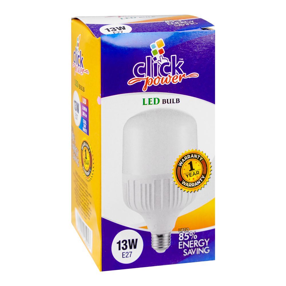 Click Power LED Bulb, 13W, E27