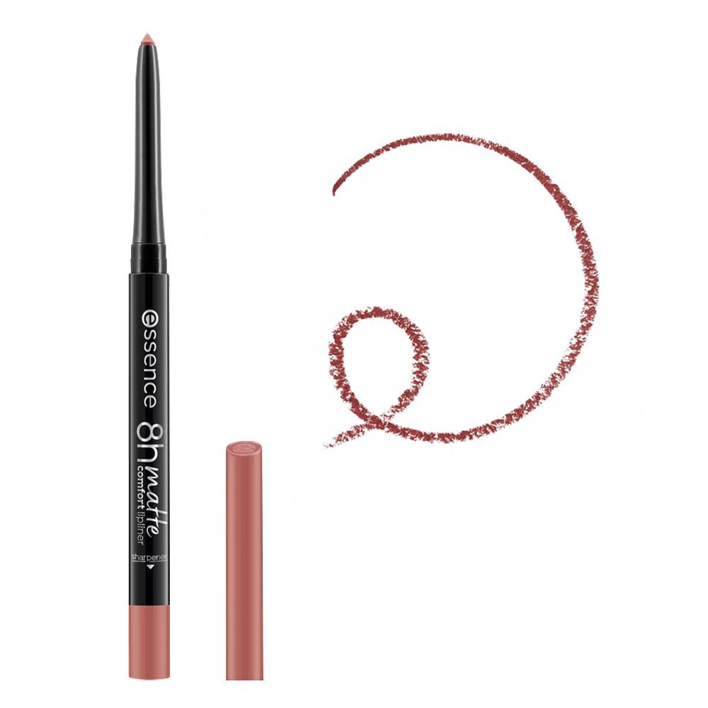 Essence 8 Hours Matte Comfort Lipliner, 04 Rosy Nude