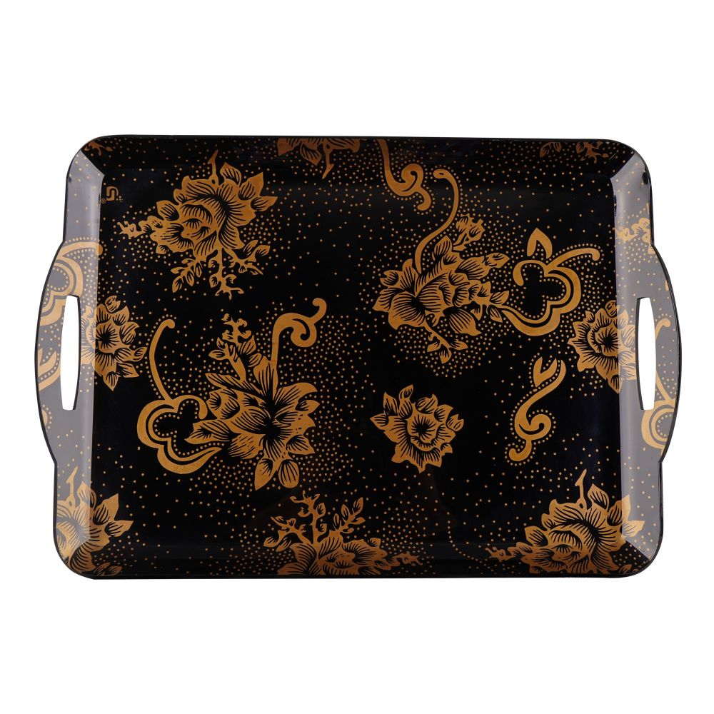 Urban Trends Magical Black Tray, Small, B6