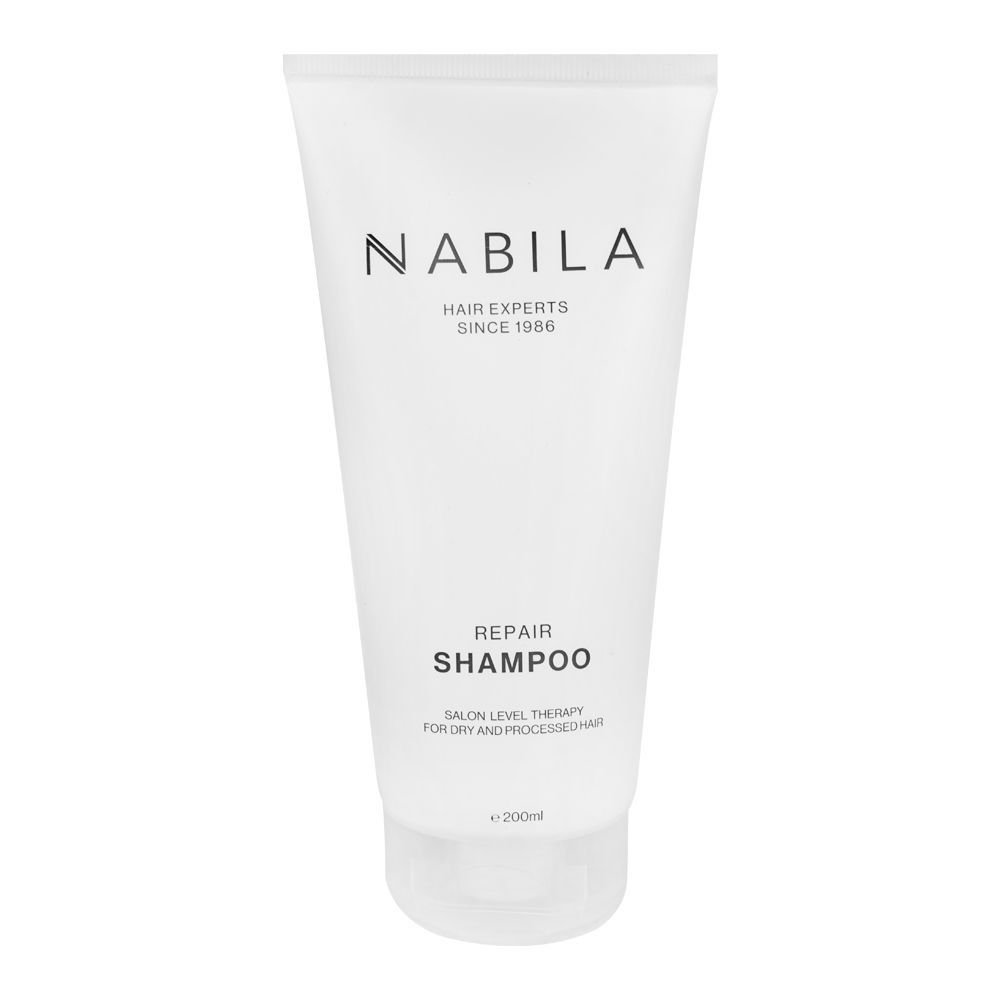 Nabila Hair Experts Repair Shampoo, For Dry and Proceed Hair, 200ml