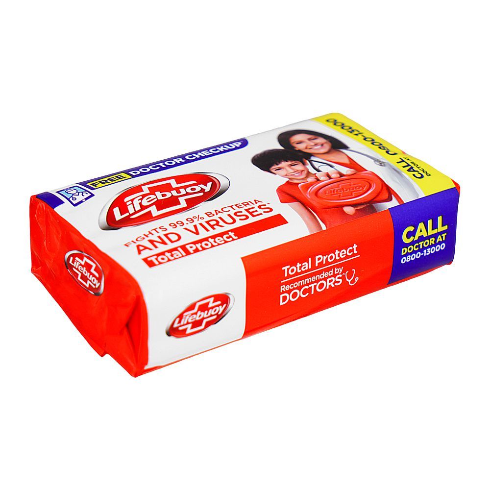 Lifebuoy Total Protect Soap, 162g