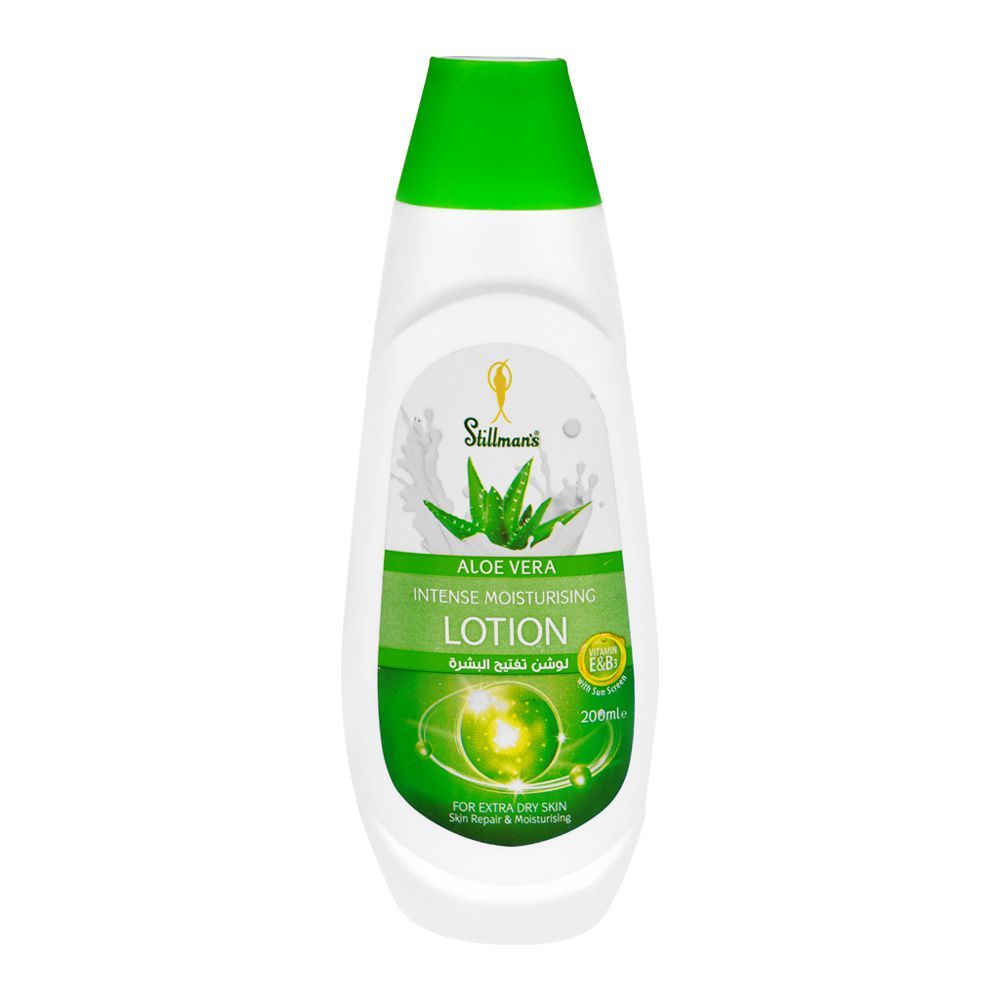 Stillman's Aloe Vera Intense Moisturizing Lotion, For Extra Dry Skin, 200ml