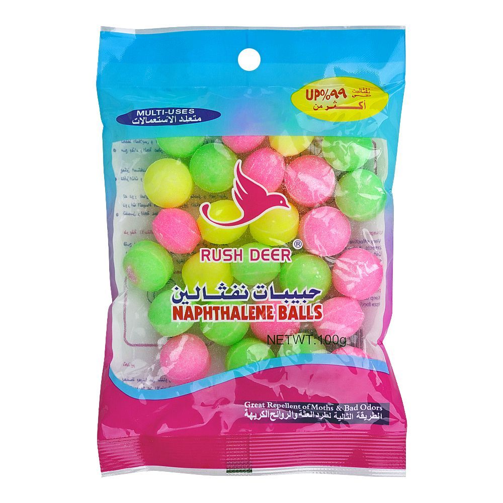 Rush Deer Naphthalene Balls, 100g