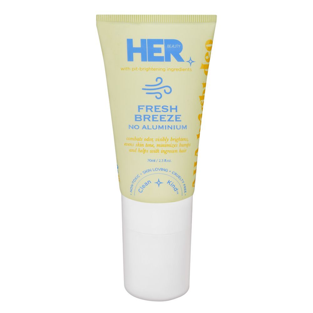 Her Beauty Fresh Breeze Bright A-HA Deodorant, No Aluminium, 70ml