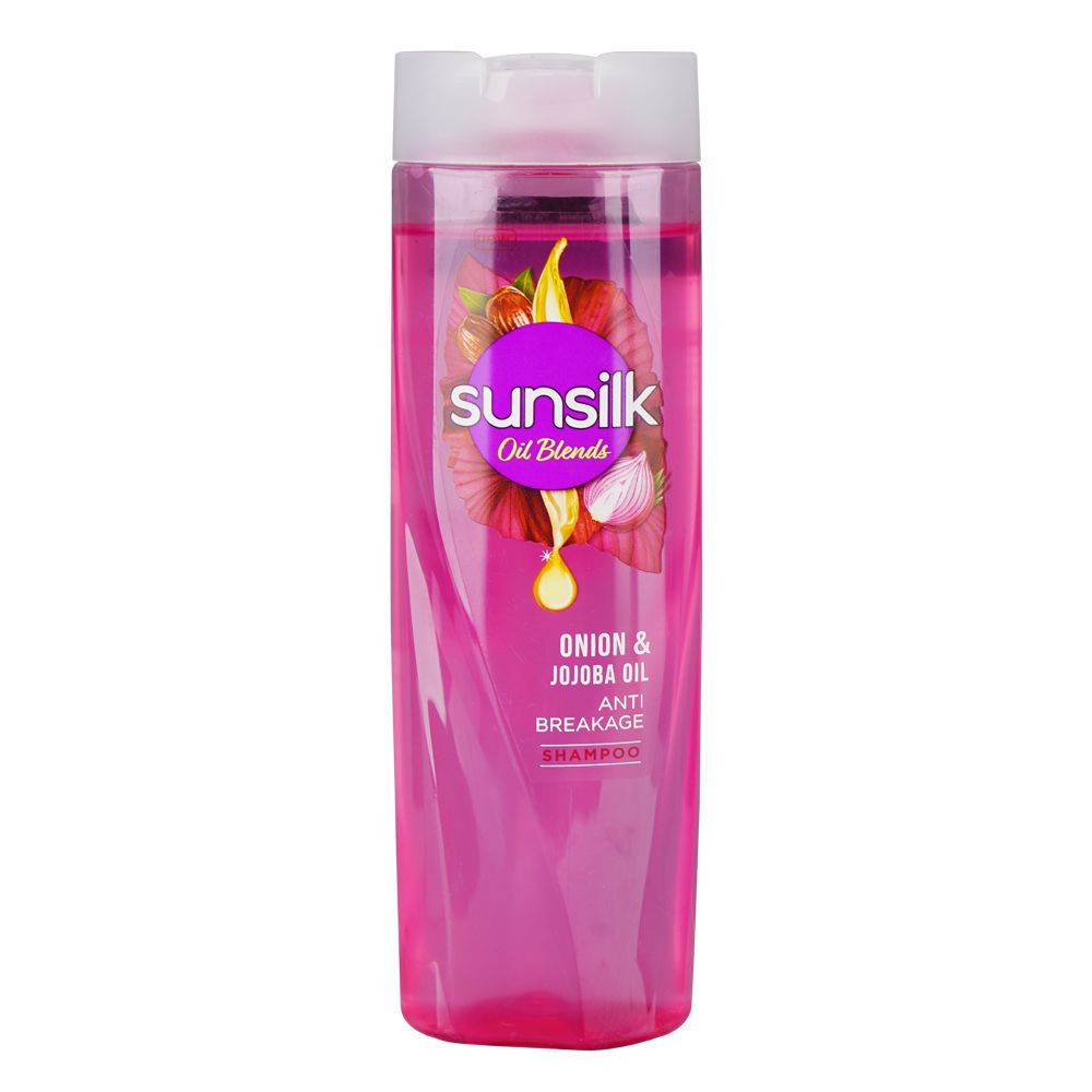 Sunsilk Oil Blends Anti Breakage Shampoo With Onion & Jojoba Oil, 380ml